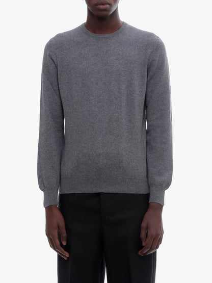 Cashmere basic sweater thumbnail