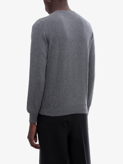 Cashmere basic sweater thumbnail