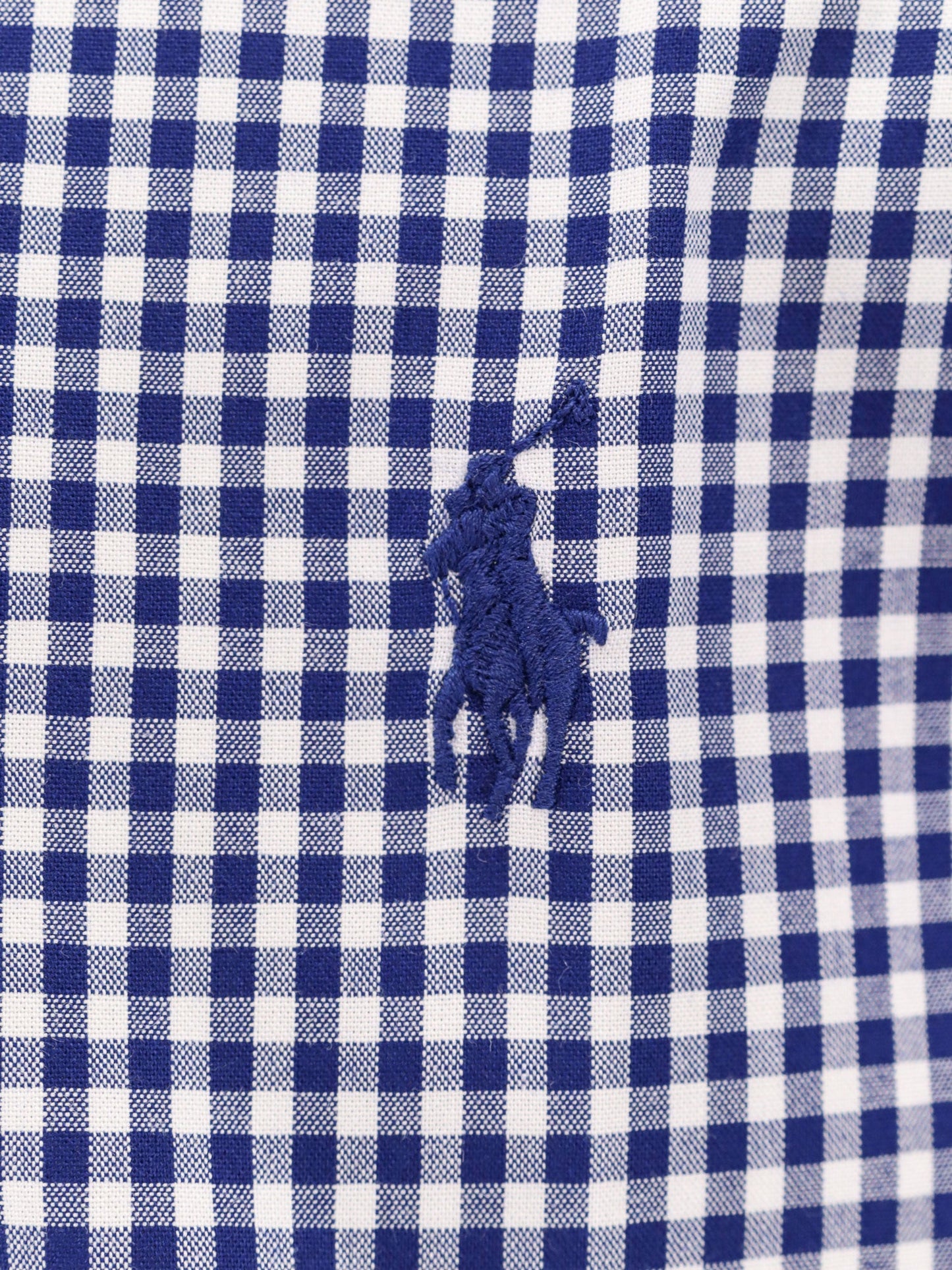 Slim fit buttoned-down stretch fabric shirt
