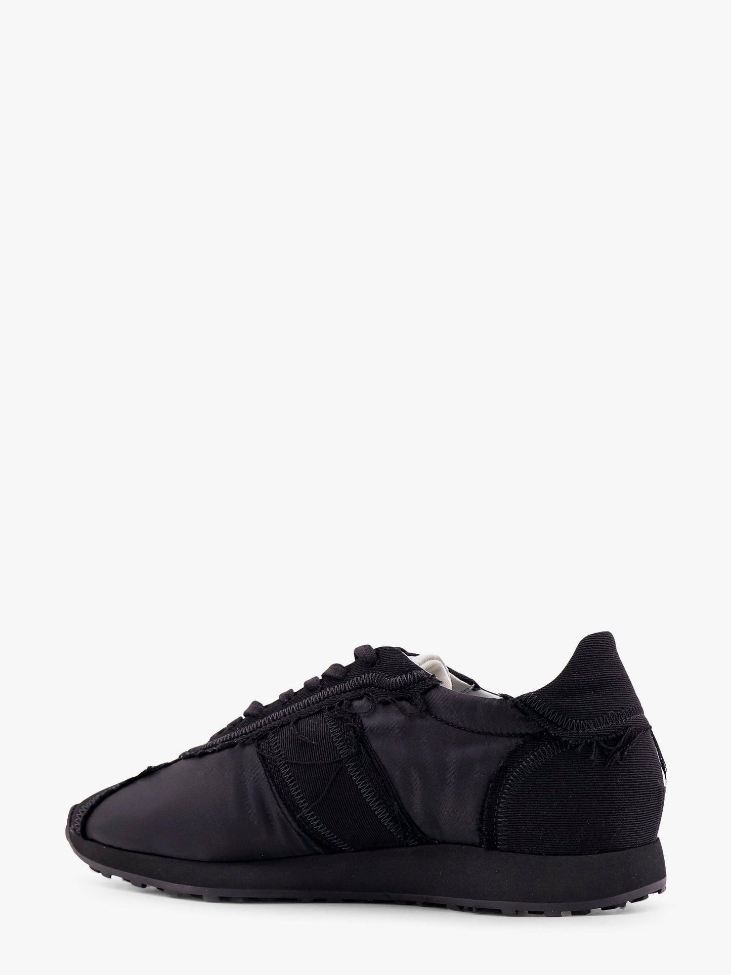 Mica nylon sneakers with fabric inserts