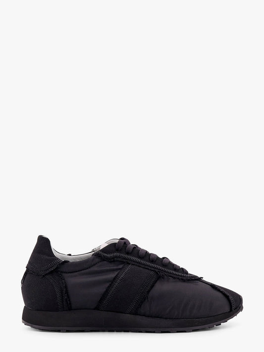 Mica nylon sneakers with fabric inserts