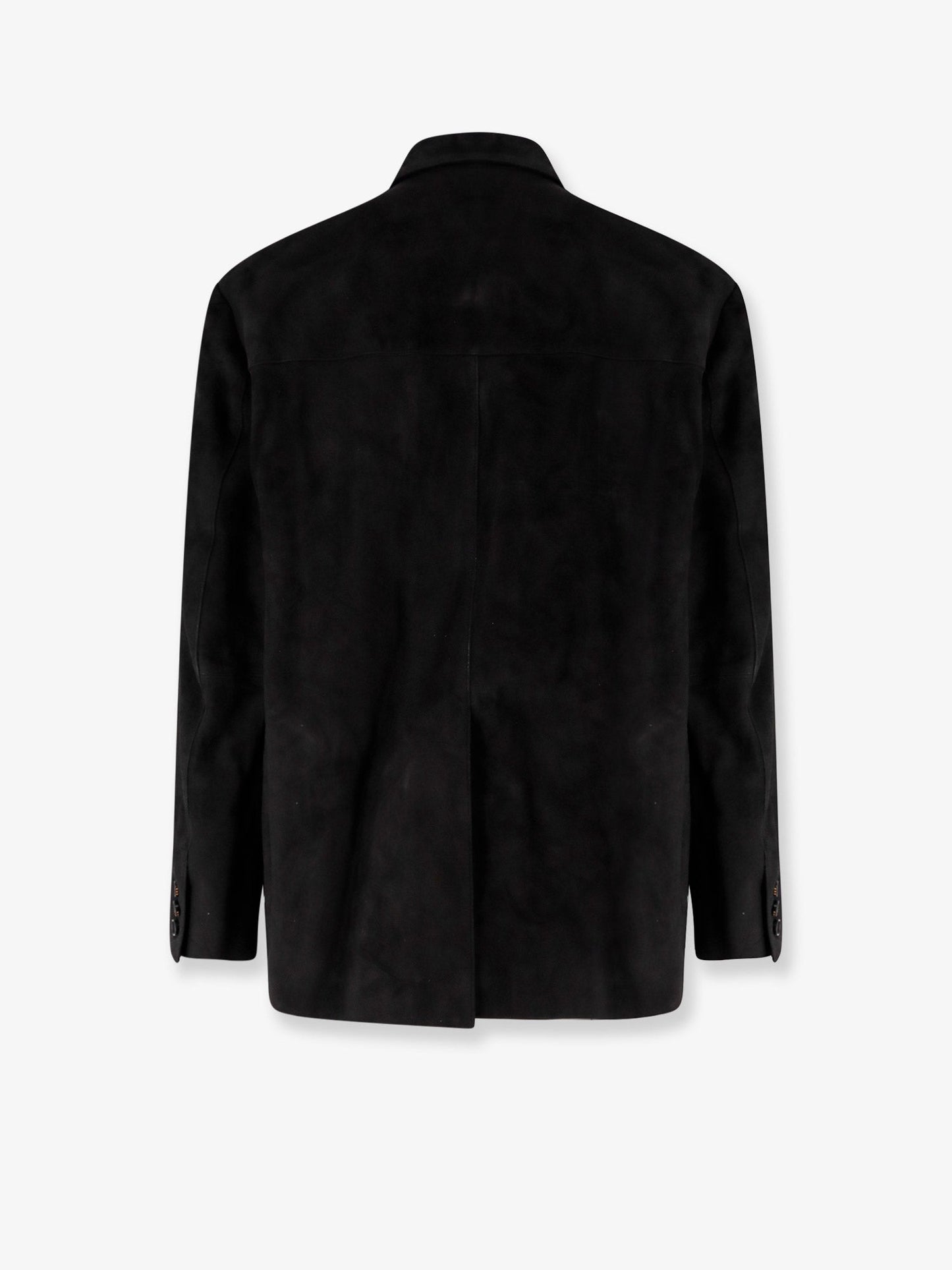 Suede blazer