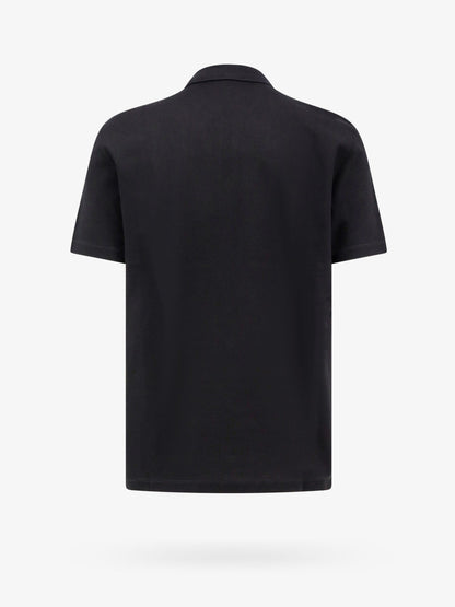 Cotton shirt polo with logoed label thumbnail