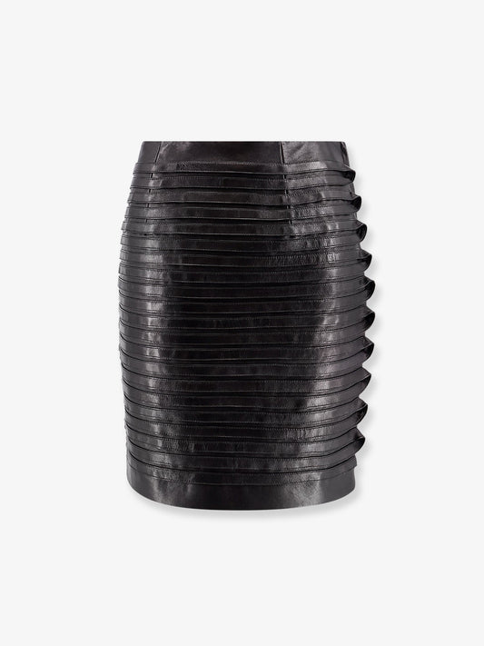 Leather skirt