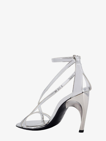 Mirrored leather sandals thumbnail
