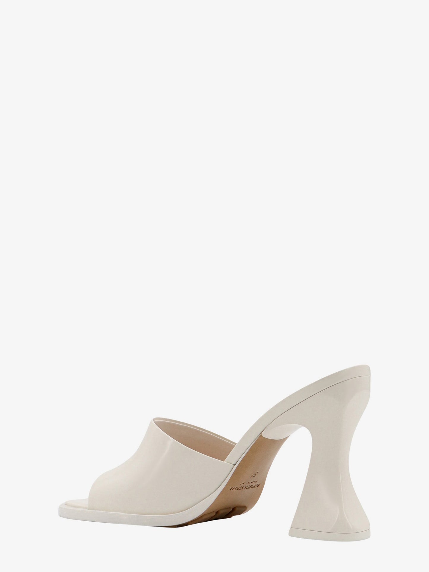 Patent leather sandals