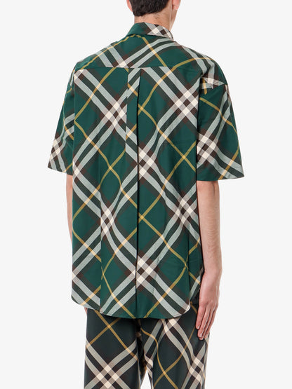 Cotton shirt with check motif thumbnail
