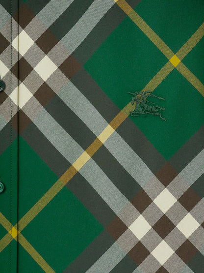 Cotton shirt with check motif thumbnail