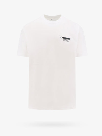 Organic cotton t-shirt with frontal logo thumbnail