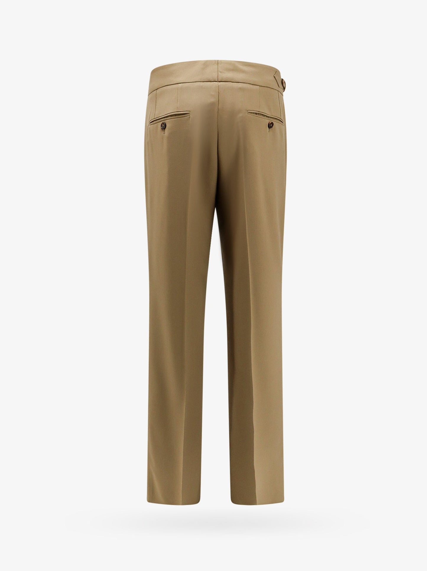 Stretch virgin wool trouser