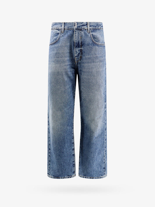 Denim jeans with metal 4g detail