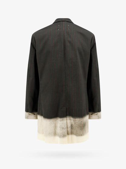 Cotton blazer with pinstriped motif thumbnail