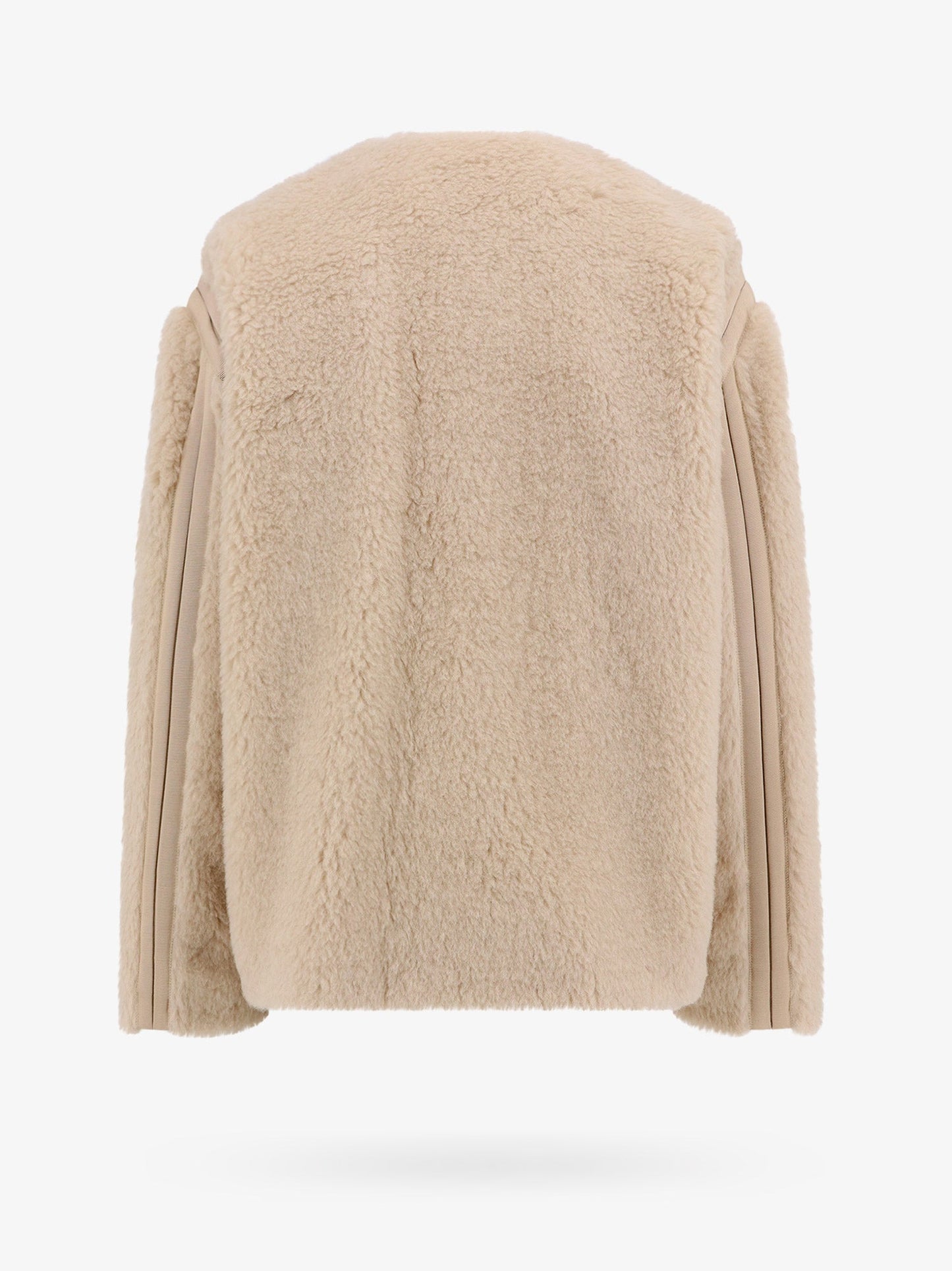 Alpaca and virgin wool fur jacket