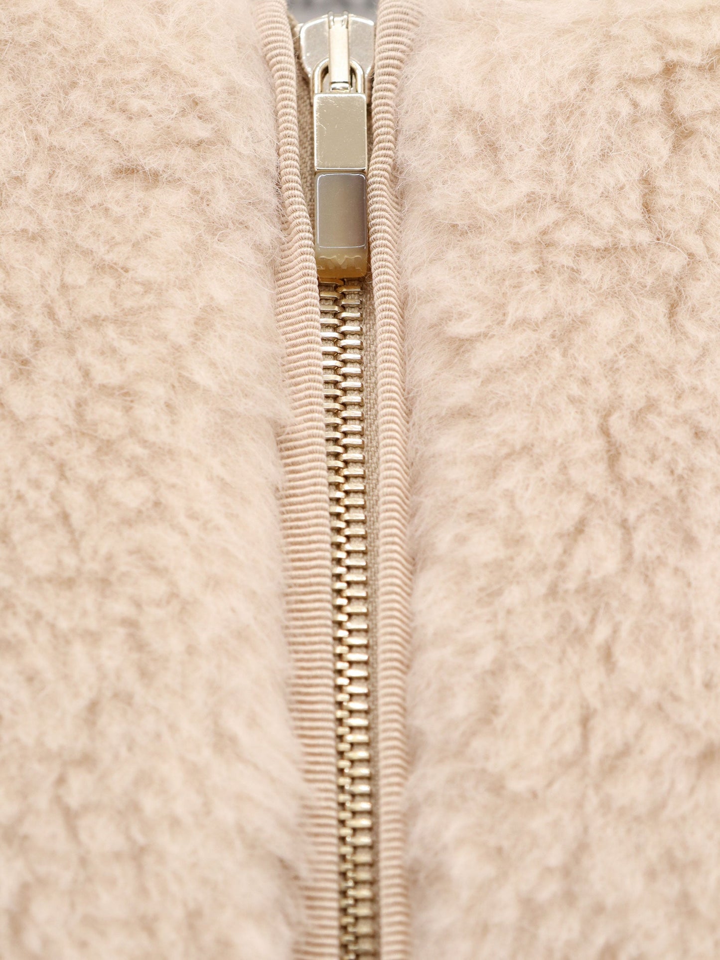Alpaca and virgin wool fur jacket