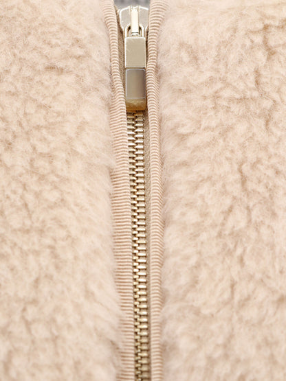 Alpaca and virgin wool fur jacket thumbnail