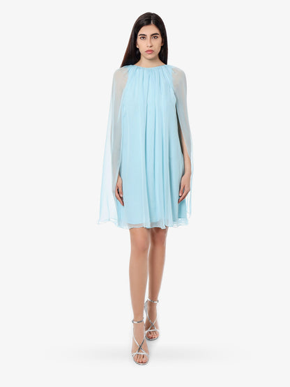 Silk chiffon dress thumbnail