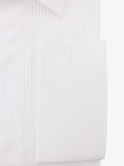 Cotton shirt with plastron thumbnail