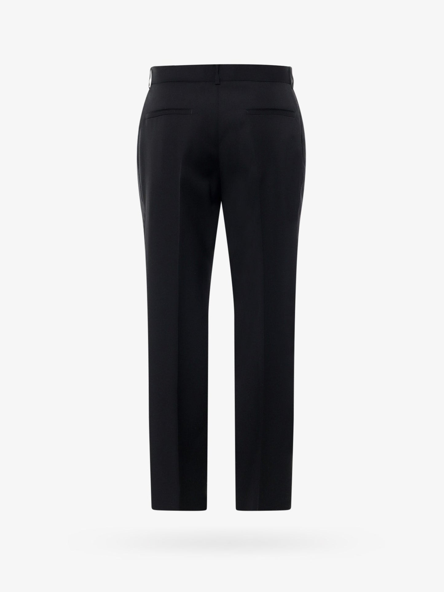 Wool trouser with 23 and white patches