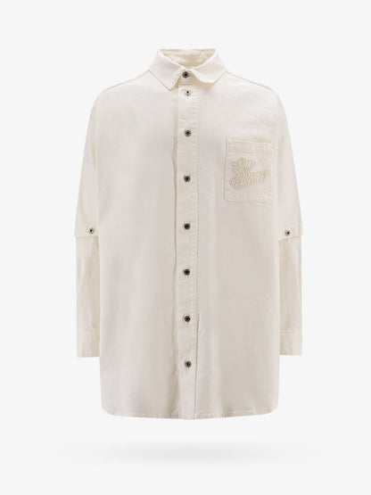 Oversize shirt with '90s logo thumbnail