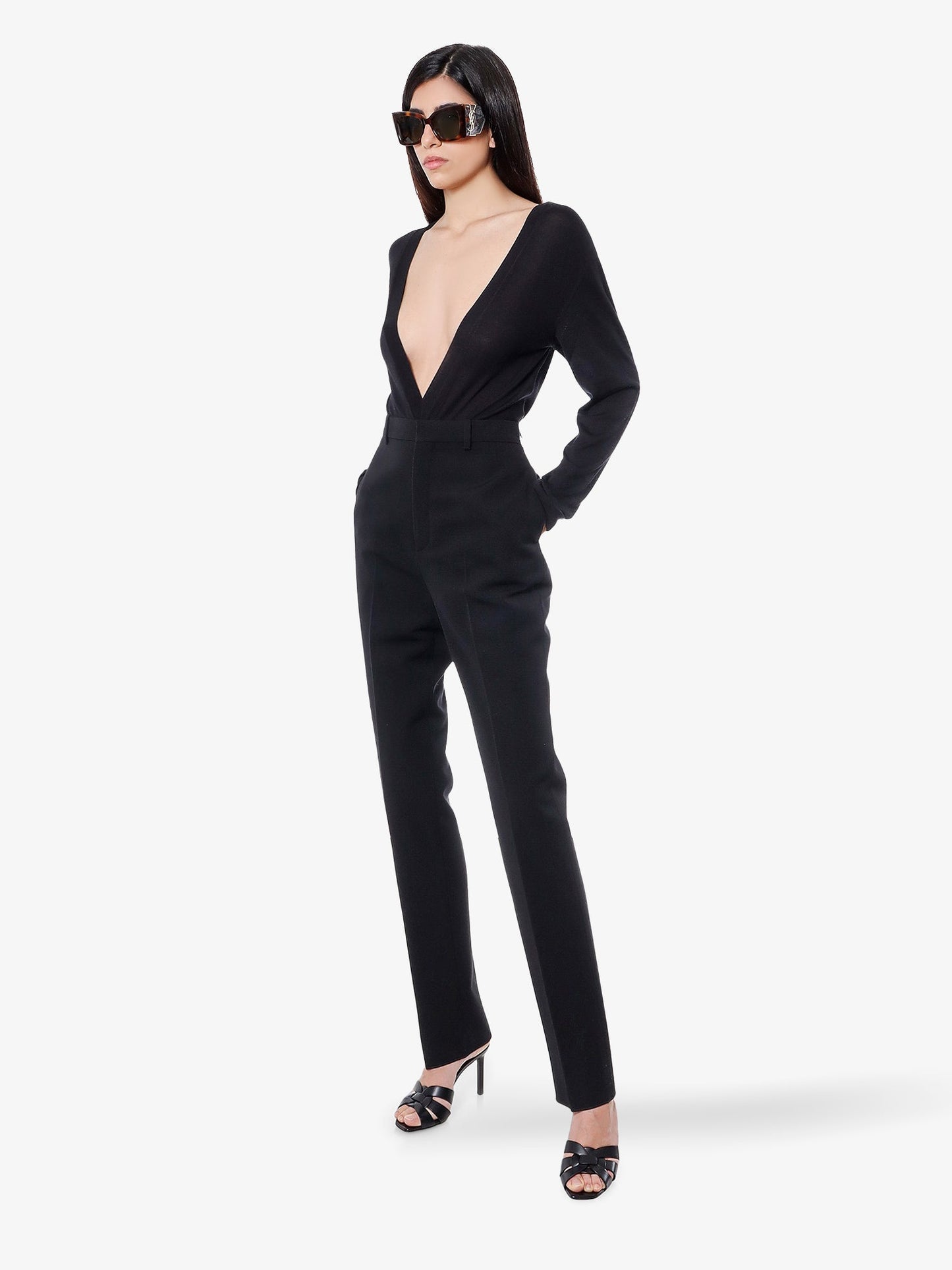 Wool, cashmere and silk body