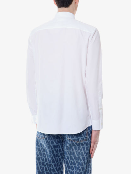 Cotton shirt with rockstud untitled studs thumbnail