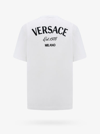Cotton jersey t-shirt with logo embroidery thumbnail