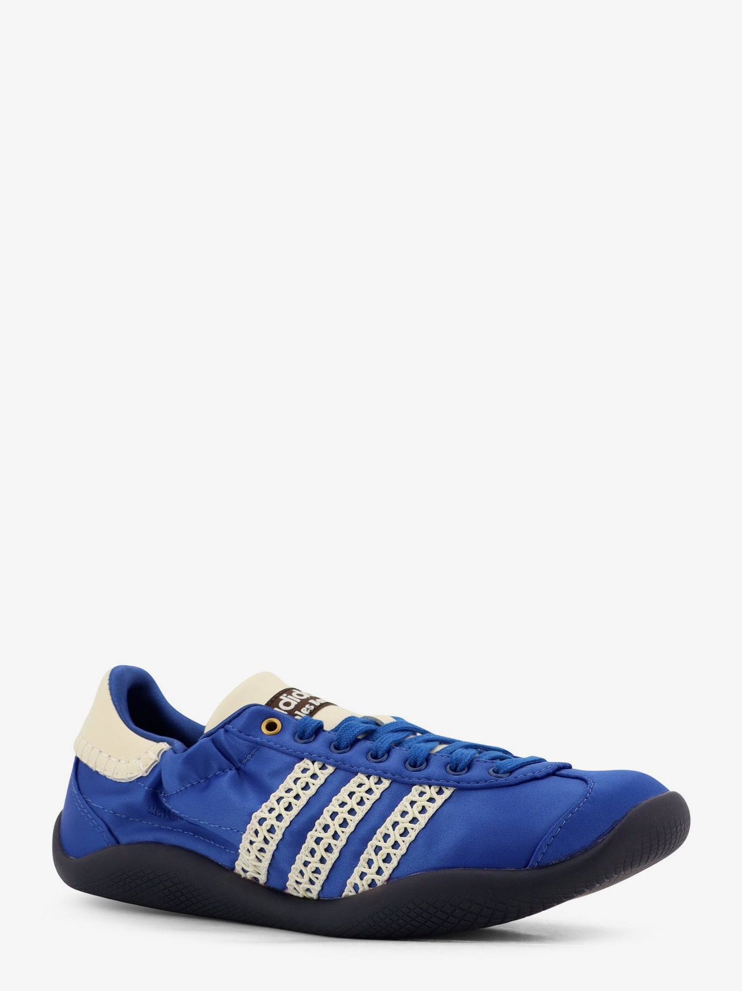 Satin sneakers with iconic side bands