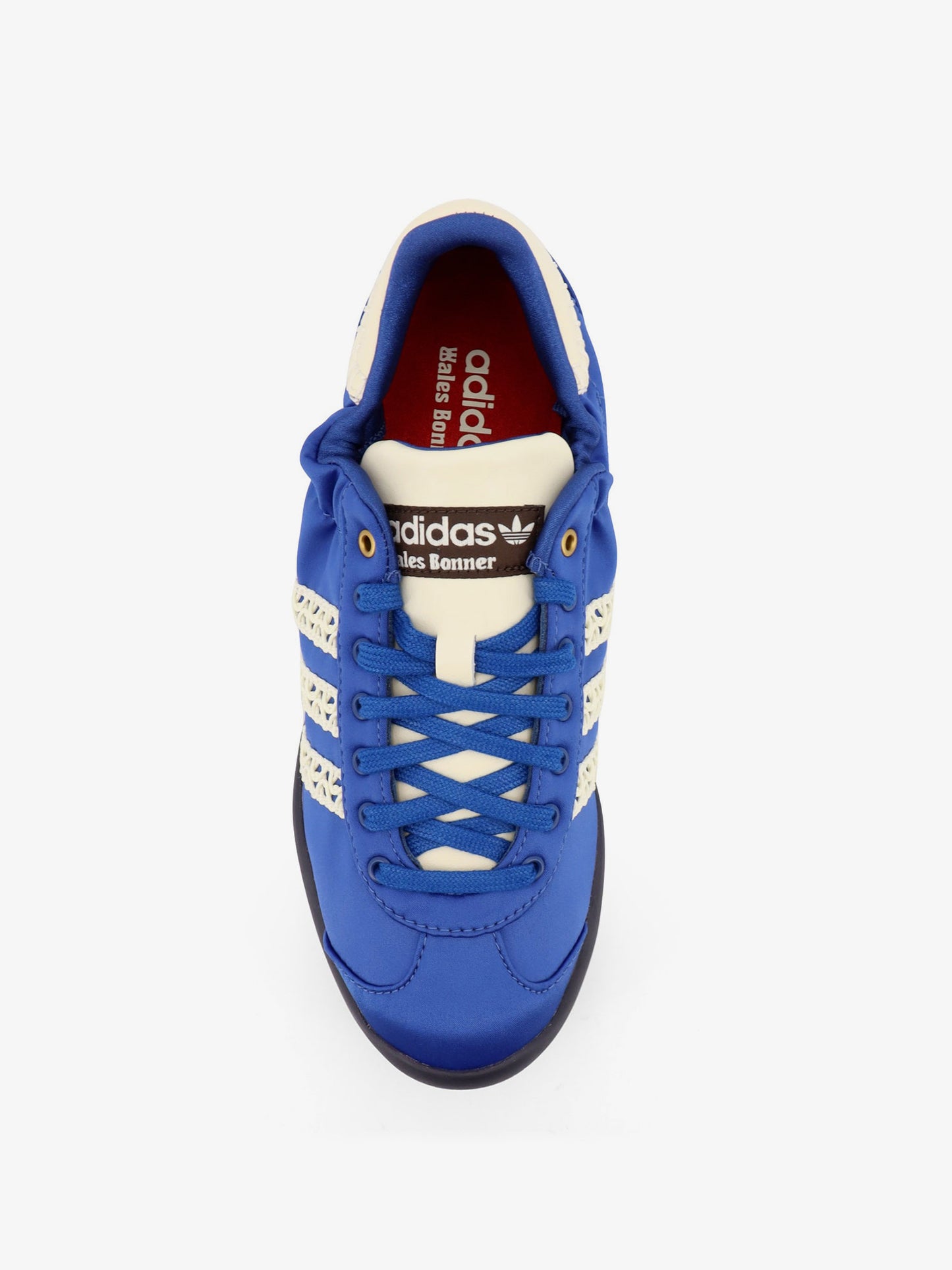 Satin sneakers with iconic side bands