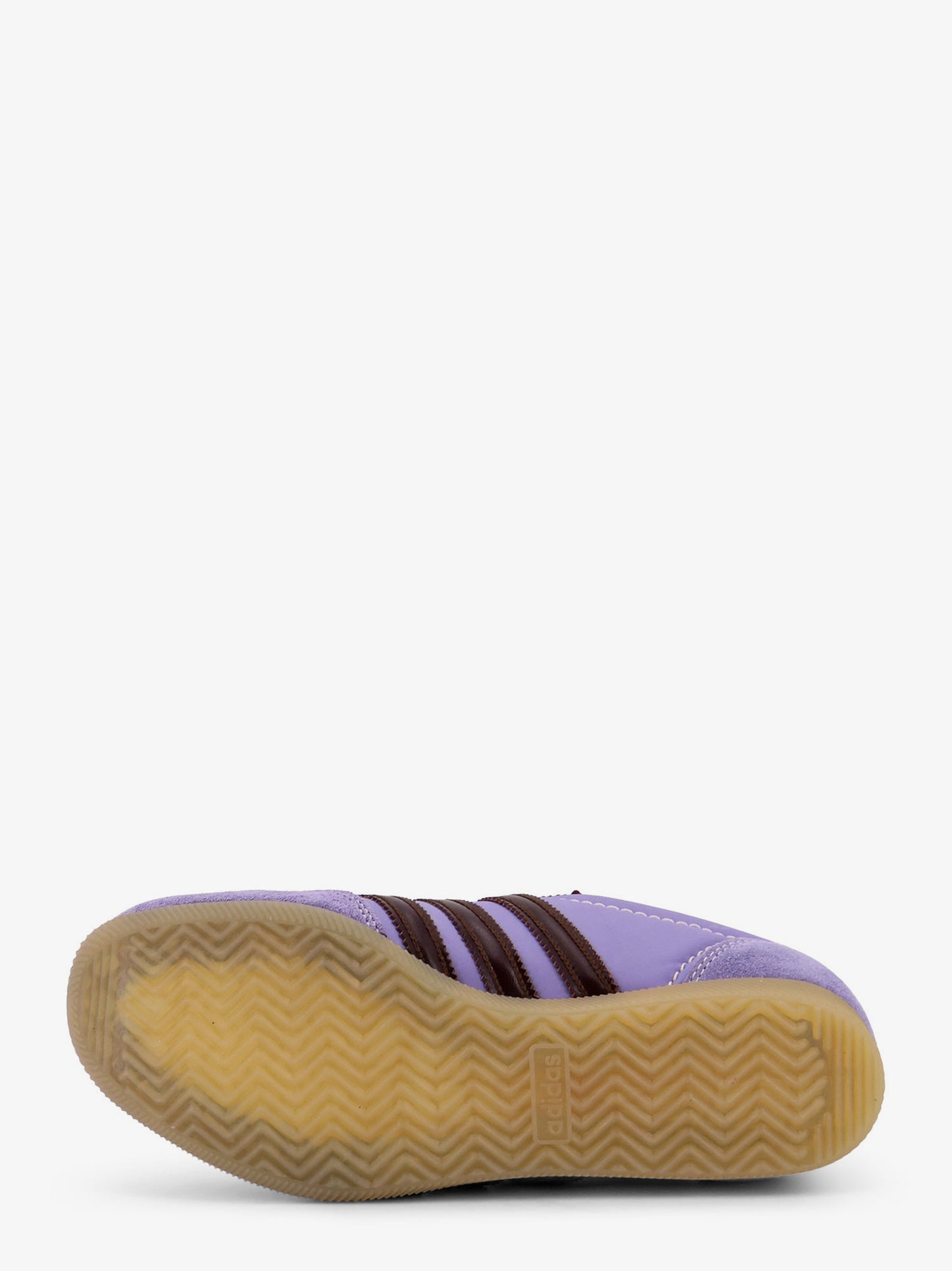 Nylon sneakers with suede inserts