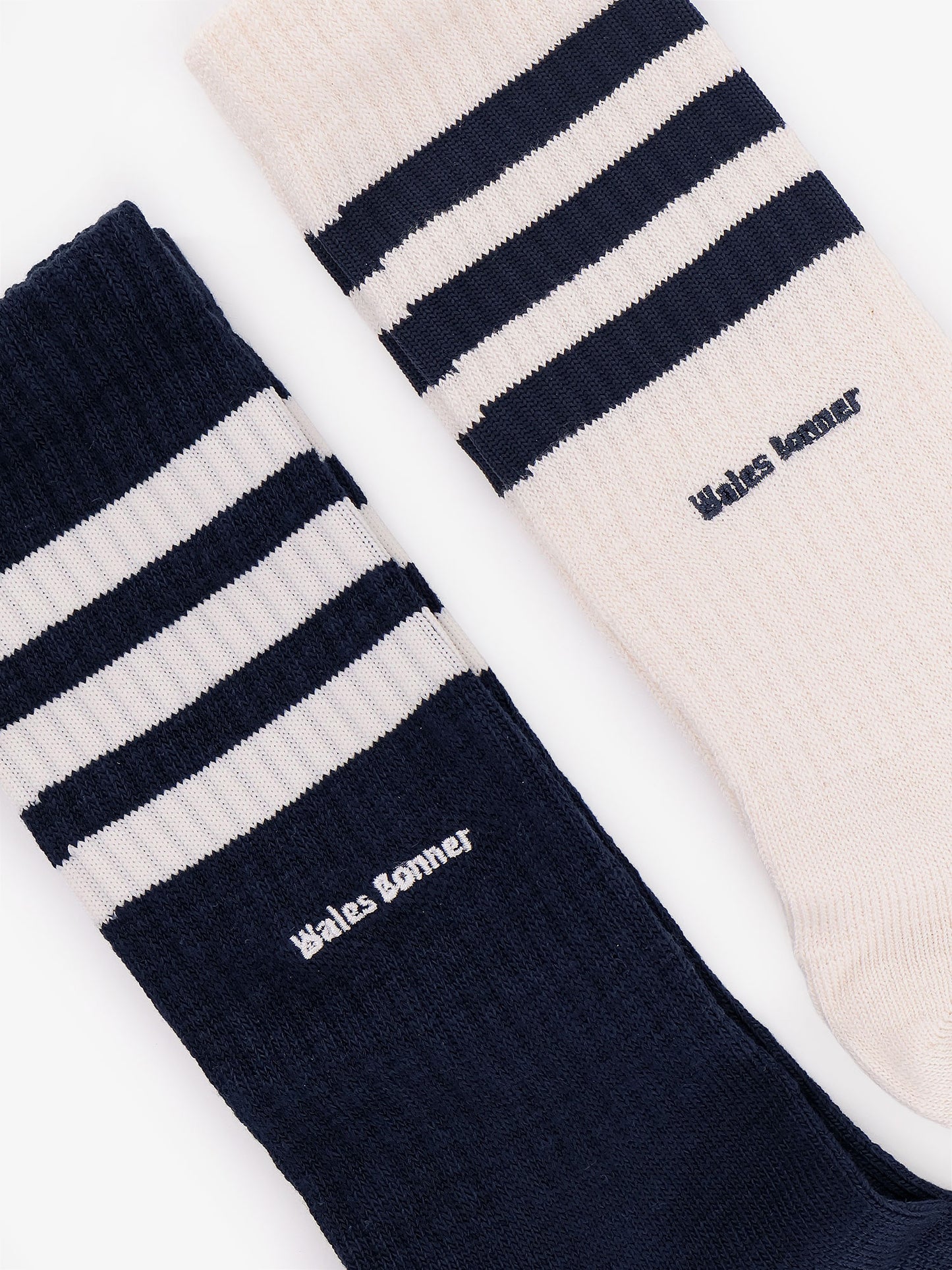 Cotton blend socks bipack