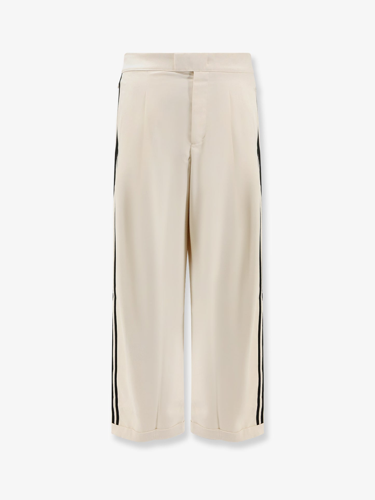 Pantaloni in nylon riciclato con iconico dettaglio laterale