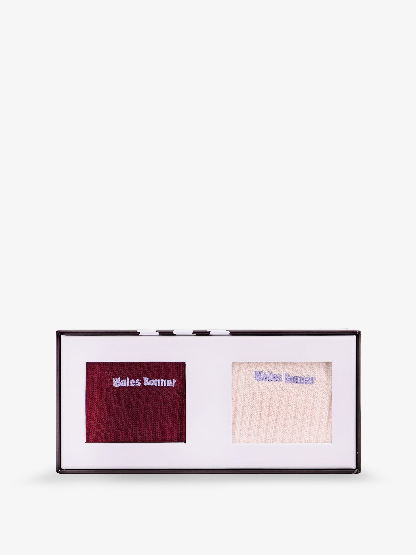 Cotton blend bipack socks