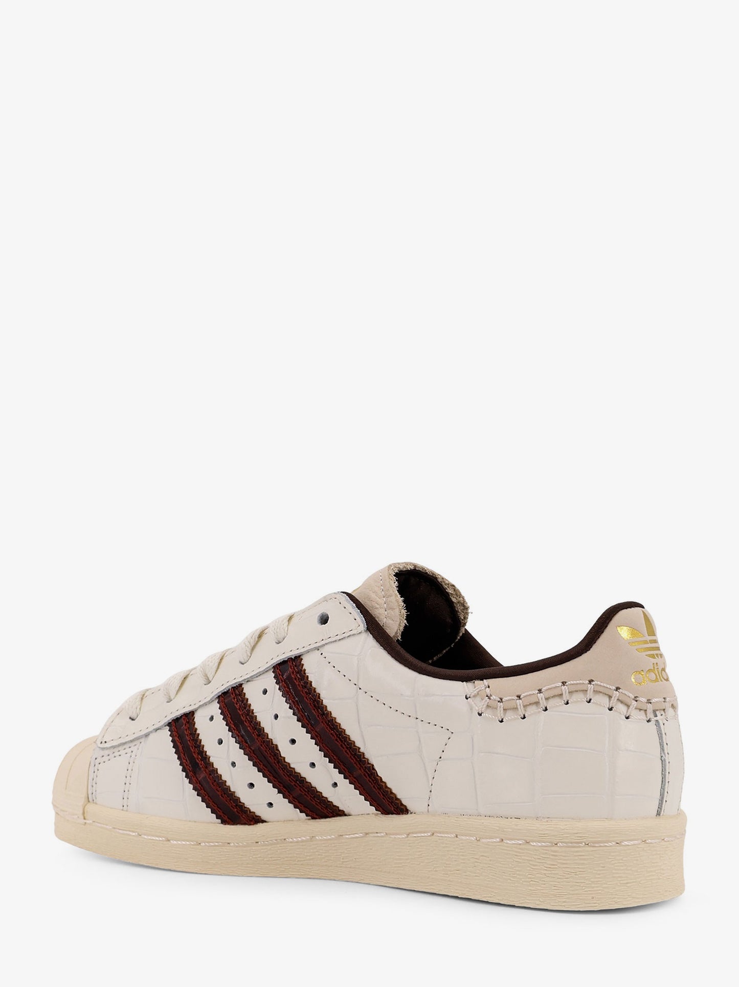 WB Superstar leather sneakers withlettering logo on the side