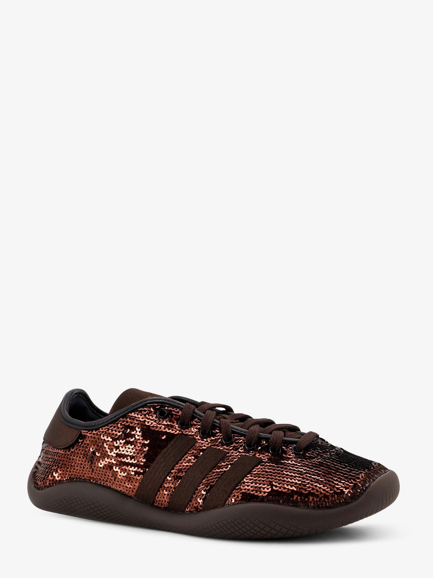 Nylon sneakers with all-over sequins