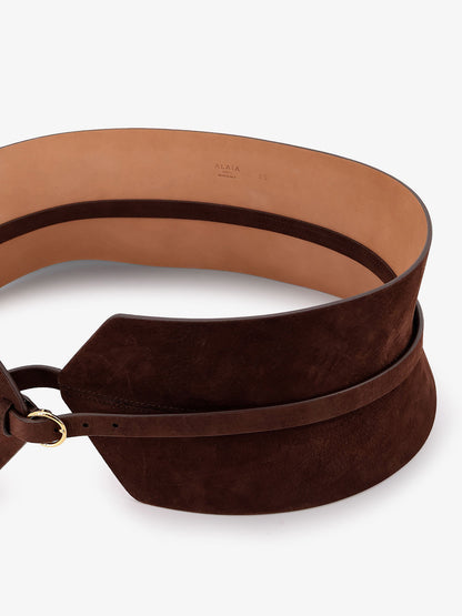 Bustier suede belt thumbnail
