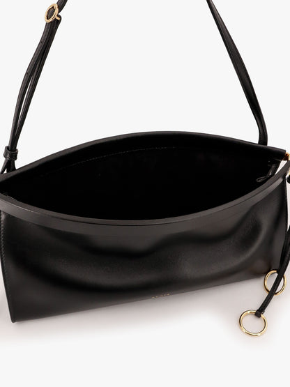 East West Medium leather shoulder bag thumbnail