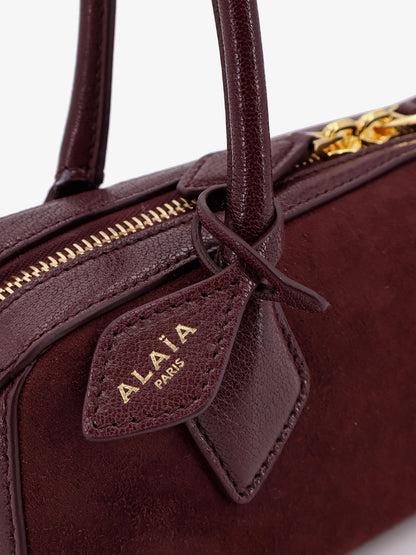 Teckel Small suede shoulder bag thumbnail