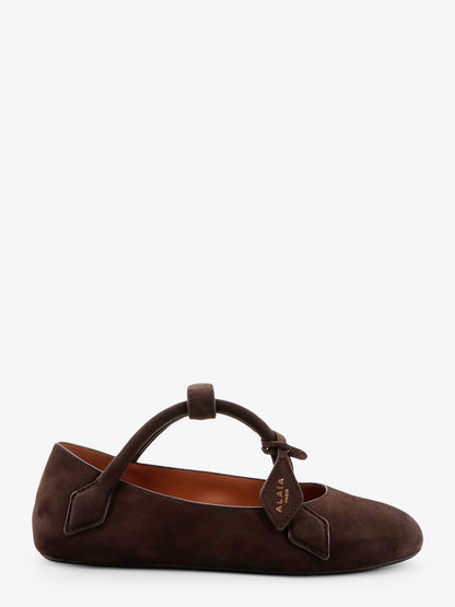 Le Teckel Suede Ballet Flats thumbnail