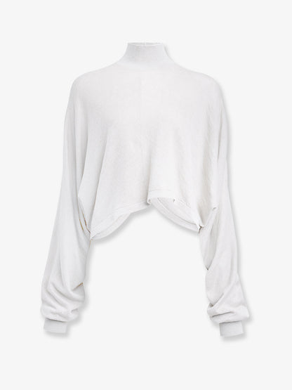 Batwing linen sweater thumbnail