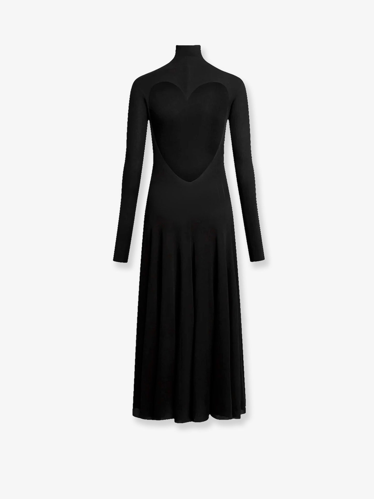 Viscose long Heart Dress