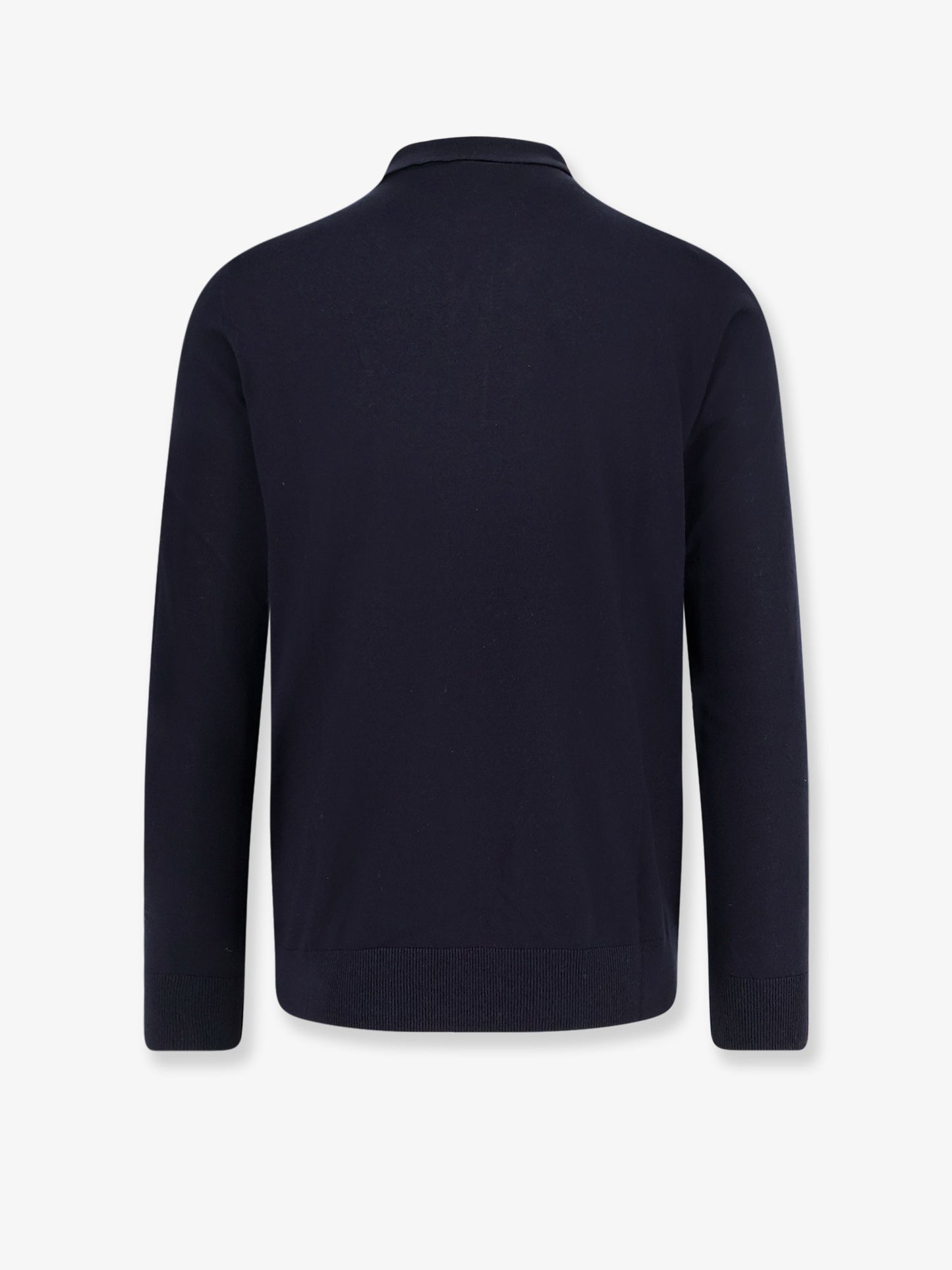 Maglia polo in seta e cashmere