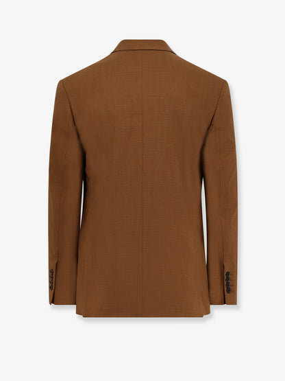 Double-breasted wool blazer thumbnail