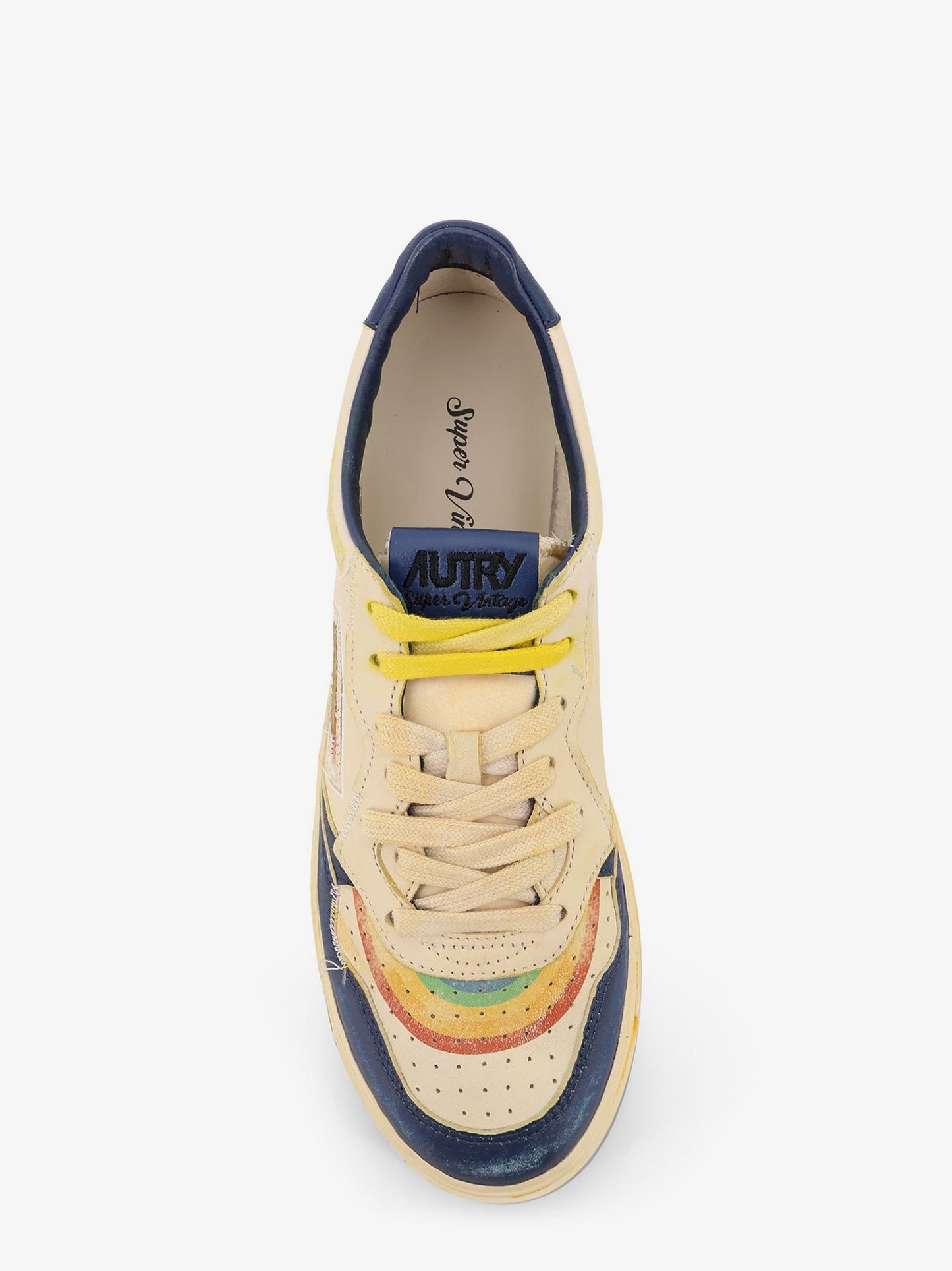 Super Vintage leather low-top sneakers