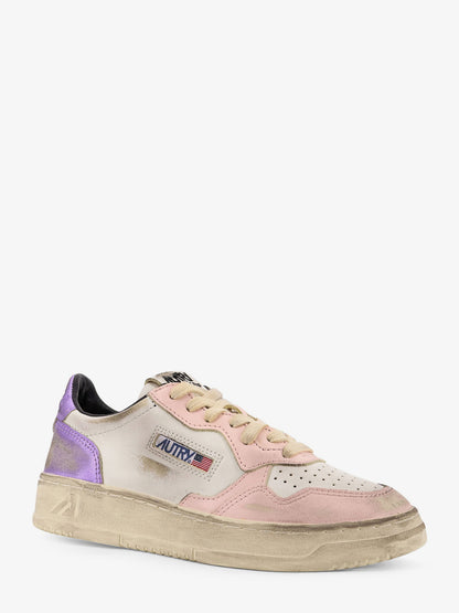 Sneakers low-top Super Vintage in pelle thumbnail