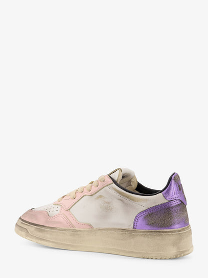 Sneakers low-top Super Vintage in pelle thumbnail