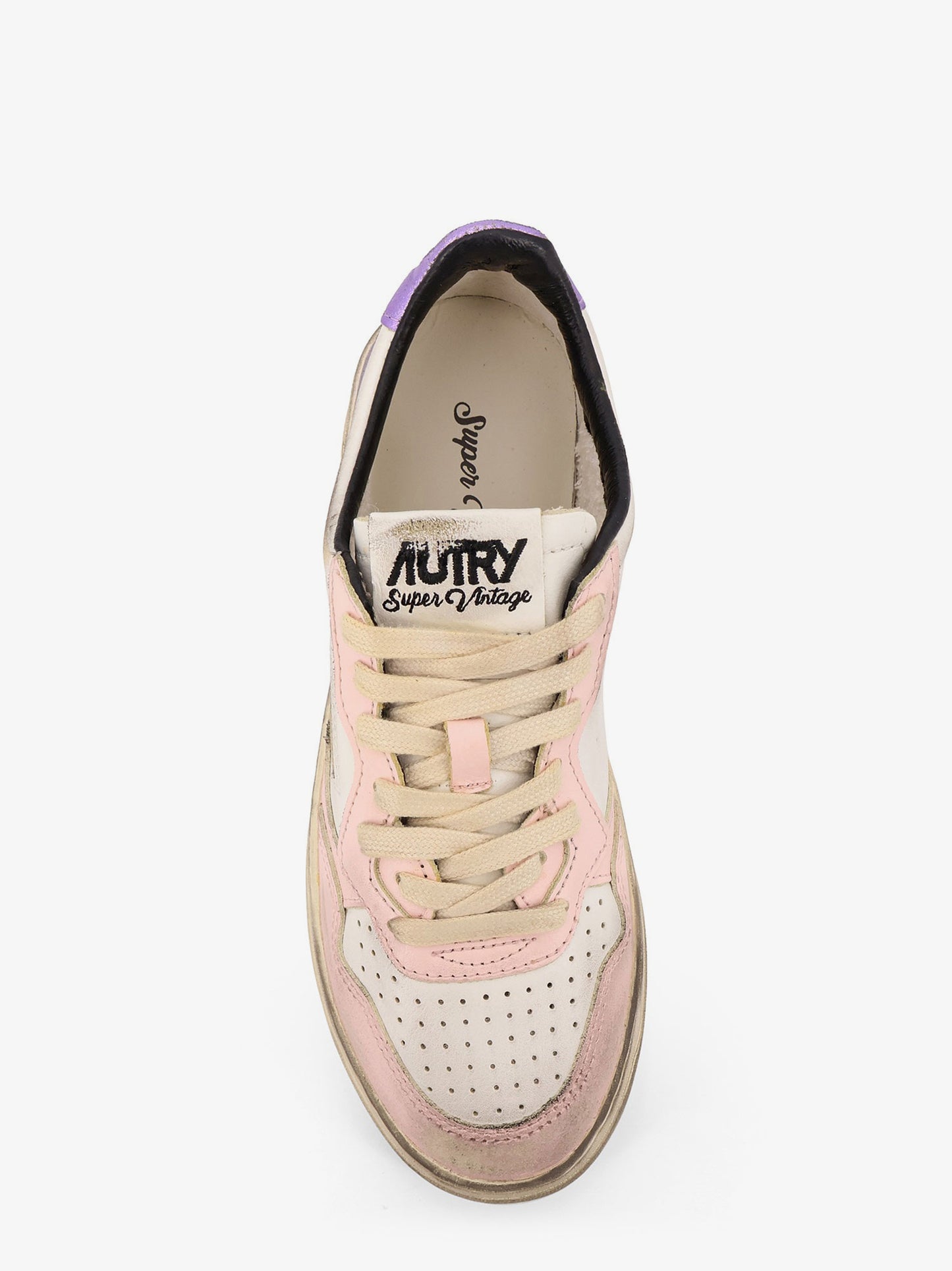 Sneakers low-top Super Vintage in pelle