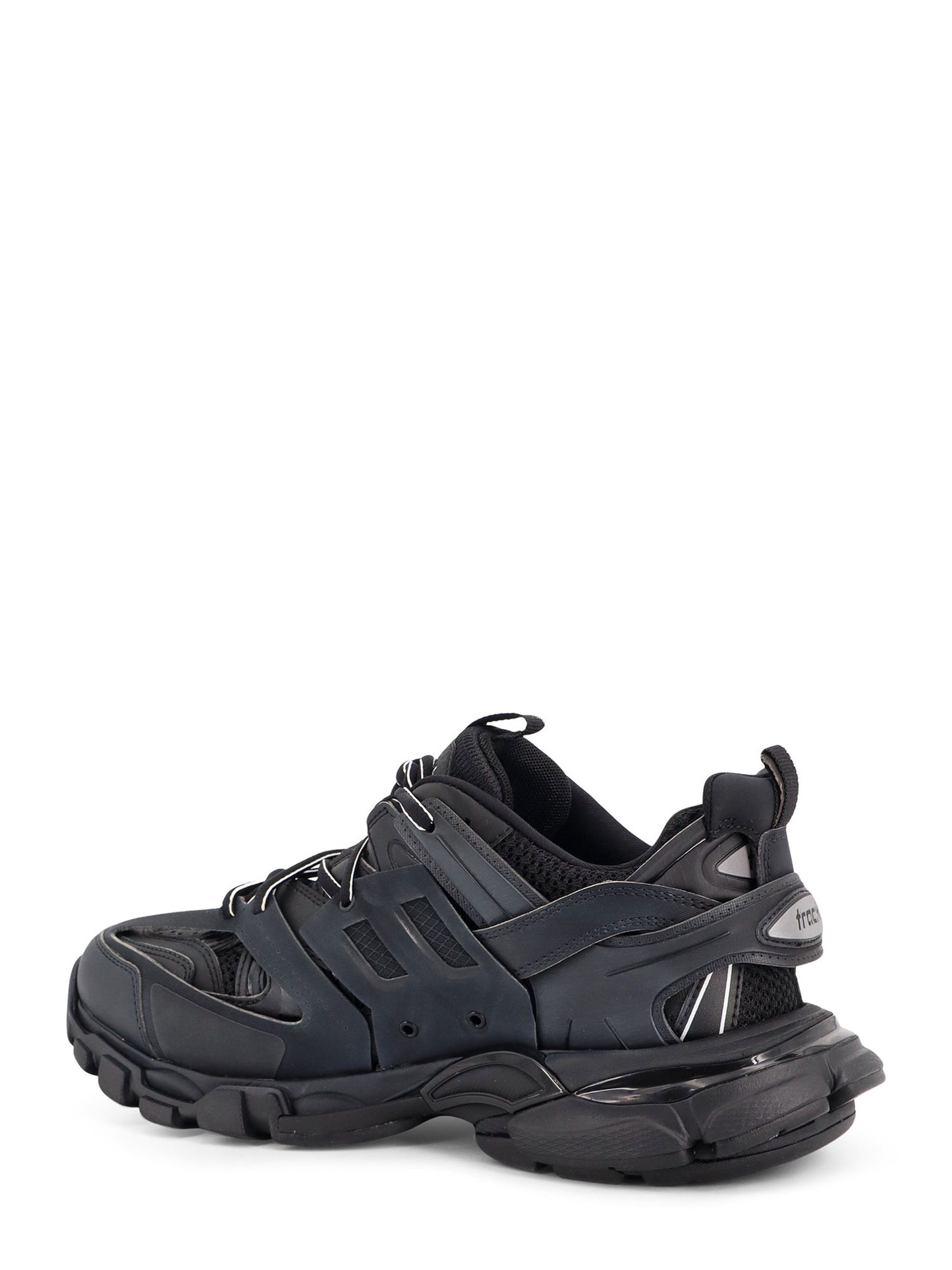 Nylon and mesh Track sneakers