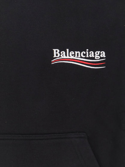 Felpa in cotone con logo Political Campaign thumbnail