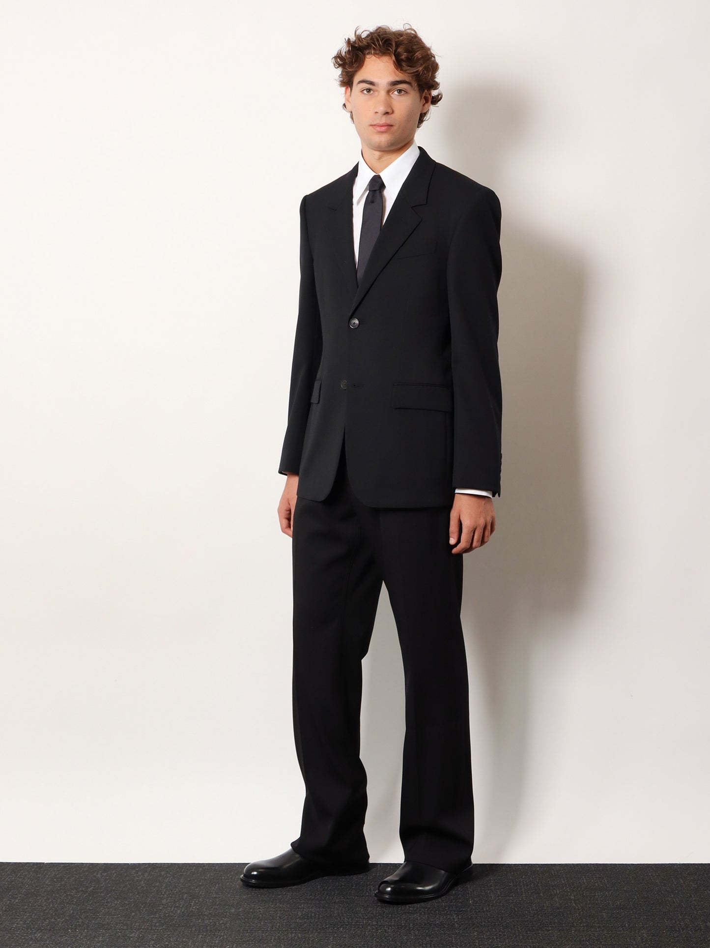 Straight Fit cotton trousers