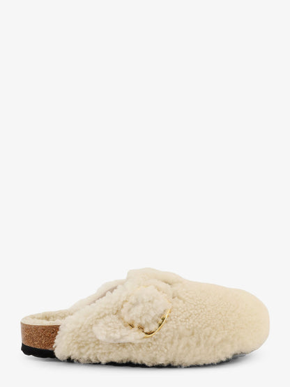 Boston Big Buckle Shearling mule thumbnail